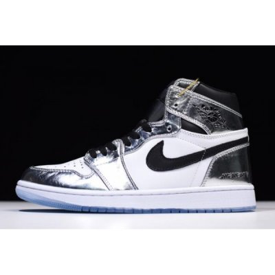 Nike Erkek Air Jordan 1 High Beyaz / Yeşil Basketbol Ayakkabısı Türkiye - MF2WOOTS